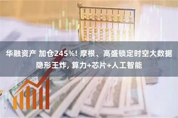 华融资产 加仓245%! 摩根、高盛锁定时空大数据隐形王炸, 算力+芯片+人工智能